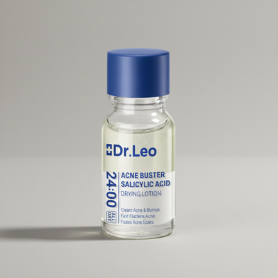 Dr. Leo 24H Acne & Pimple Drying Lotion - Salicylic Acid, Sulfur & Niacinamide