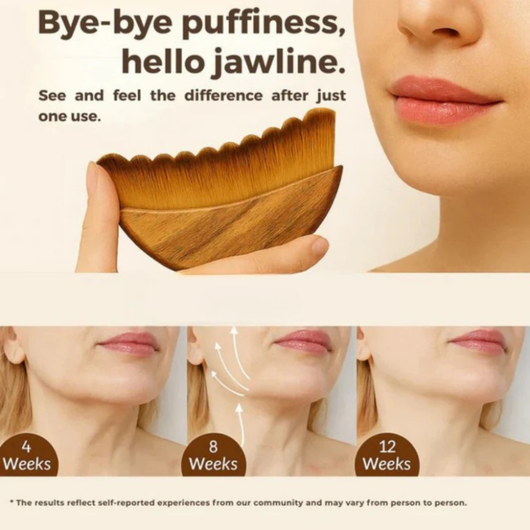 GLOW&BRUSH - Face Lymphatic Contour Brush