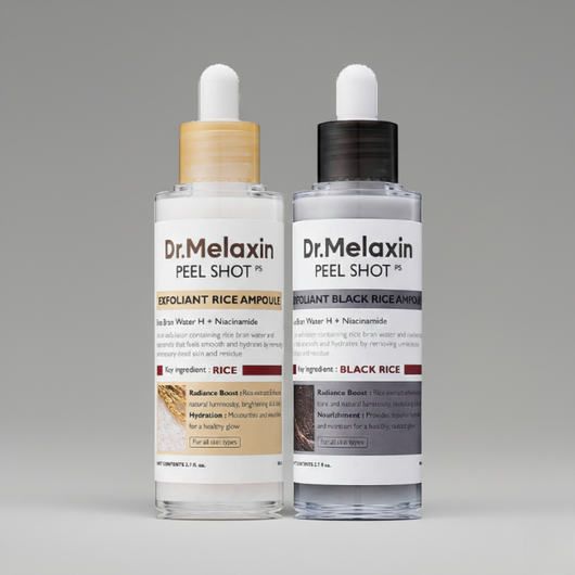 Dr.Melaxin Peel Shot Glow Rice Ampoule Duo