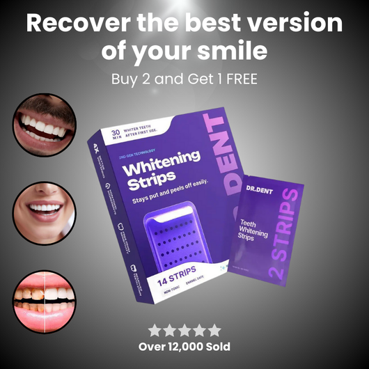 DRDENT Purple Teeth Whitening Strips