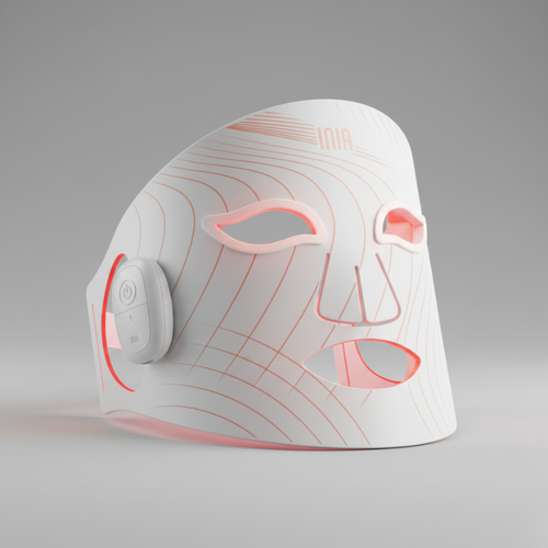 INIA GLOW - Wireless LED Face Mask-with Red Light Therapy