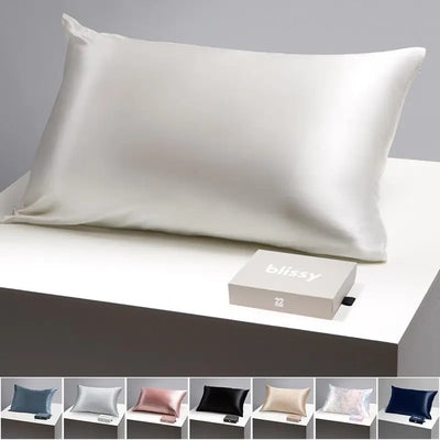 Blissy Silk Pillowcase - 100% Pure Mulberry Silk